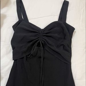 Black Zara mini Cut Out Dress
